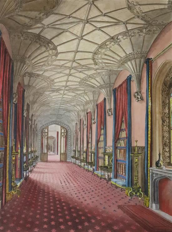 Rutter, John - Delineations of Fonthill and its Abbey, L.p. Copy, 4to, rebound half calf,